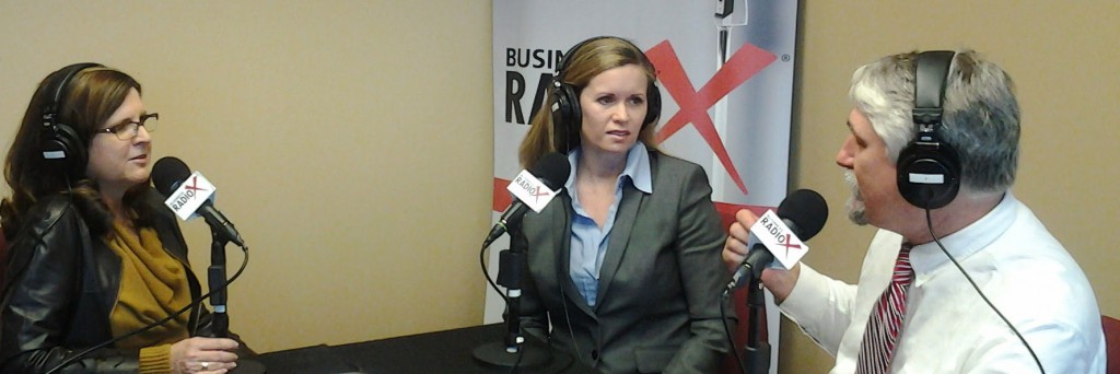 Wendy Hayes, Deb Beacham and James O'Brien (Host)